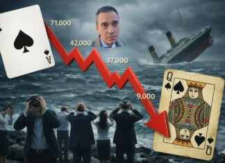 Спадът в изборните резултати на Димитър Николов