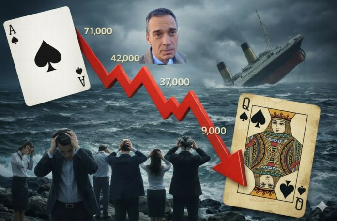 Спадът в изборните резултати на Димитър Николов