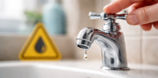 Спиране на водата