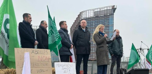 Станислав Стоянов на протеста