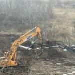 Строителството край Боянското блато