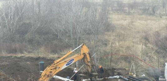 Строителството край Боянското блато