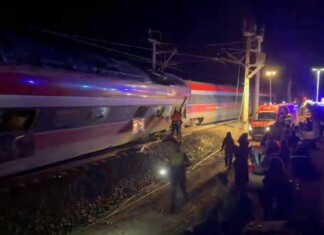 Влакова катастрофа в Испания