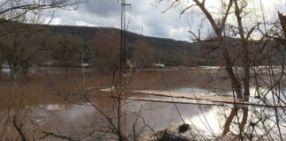 Язовир "Ивайловград" прелива