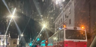 Закъсал автобус