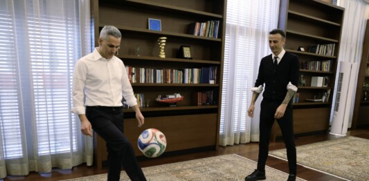 Андрей Гюров и Димитър Бербатов