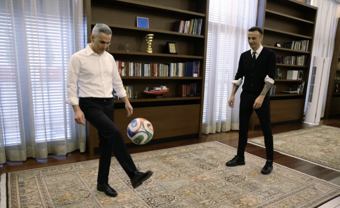 Андрей Гюров и Димитър Бербатов