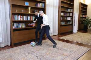 Андрей Гюров и Димитър Бербатов