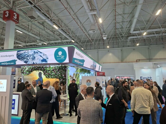 Щандът на България. Снимка" МТ