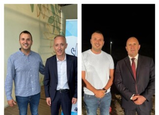 Даниел Парушев с Красимир Вълчев и Румен Радев