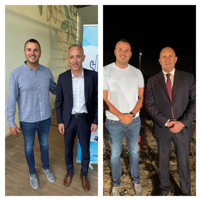 Даниел Парушев с Красимир Вълчев и Румен Радев