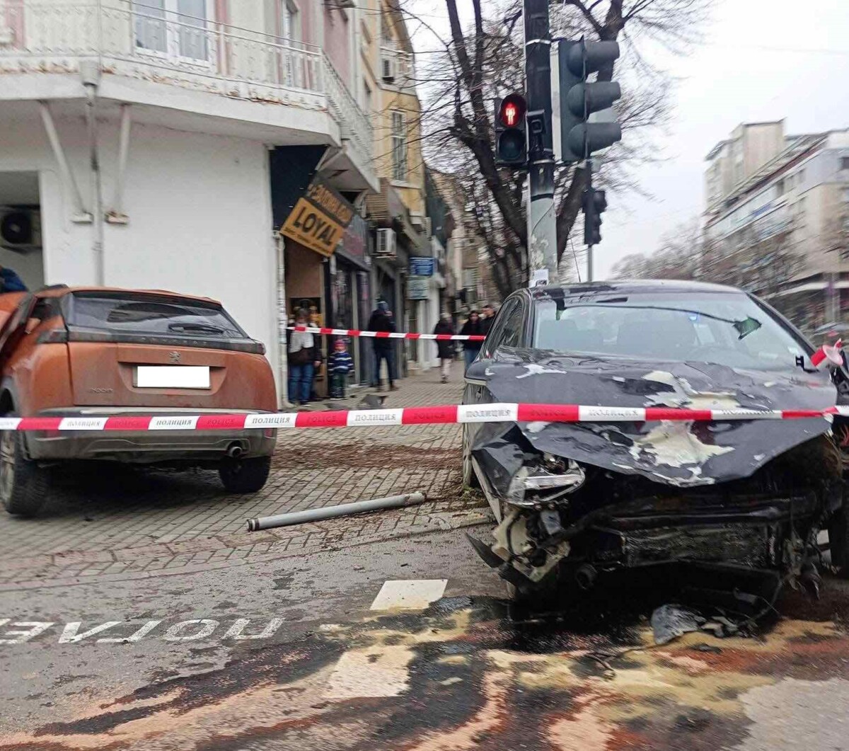 Катастрофа е възникнала тази сутрин около 09 55 часа на
