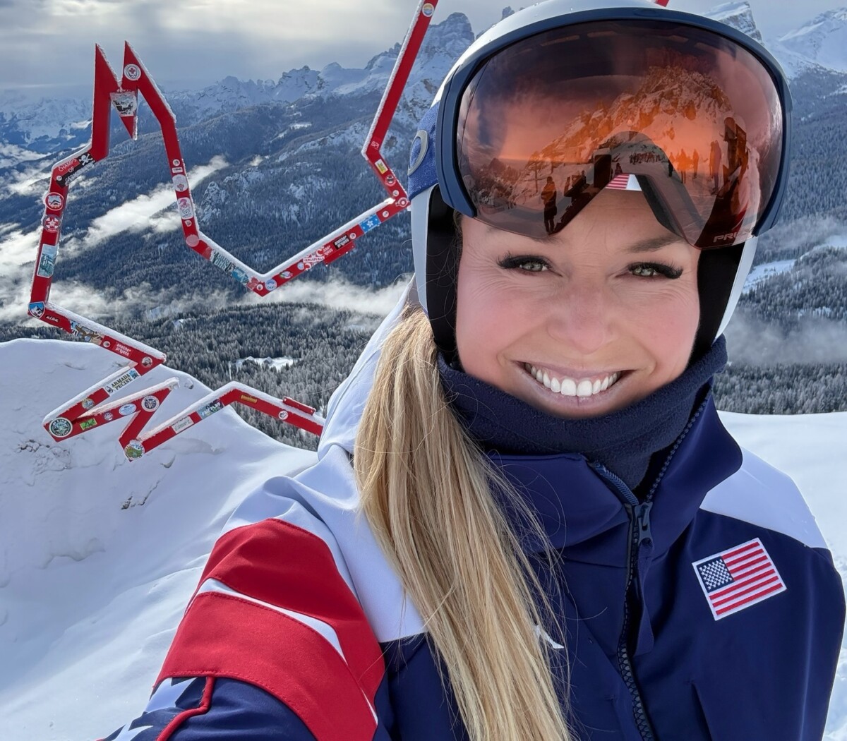 Тя обявява че се връща към състезателните ски седмици след