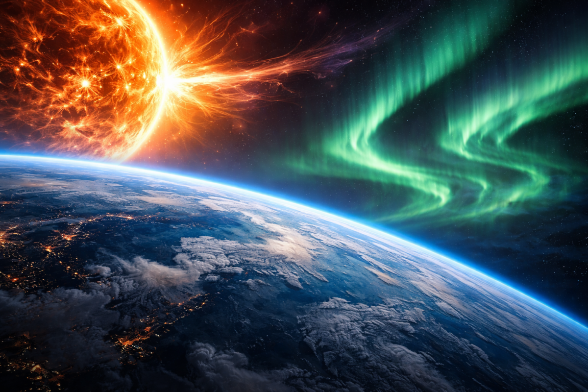 На 14 февруари 2026 г не се очаква значителна геомагнитна