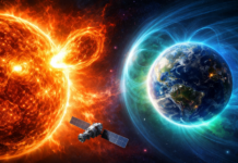 Магнитни бури на 4 февруари 2026: Слънцето се активизира – 80% шанс за смущения Магнитни бури