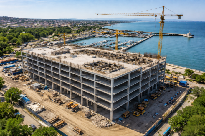 Многоетажен паркинг в Бургас