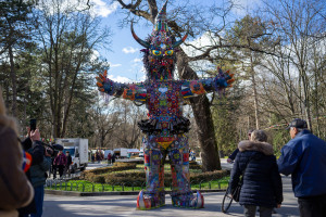 Петметровият кукер в Ямбол