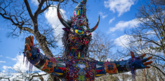 Петметровият кукер в Ямбол