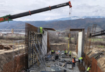 Изграждането на обхода на Кресна