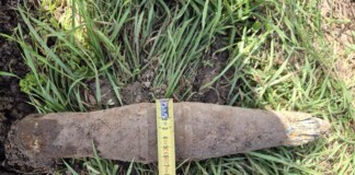 Силно корозирал снаряд