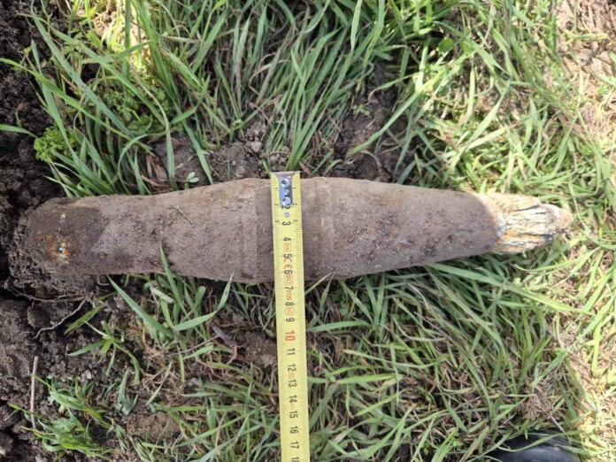 Силно корозирал снаряд