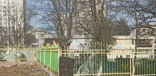 Строежът до детската градина