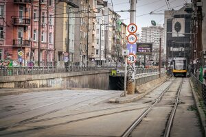 Трамвайното трасе