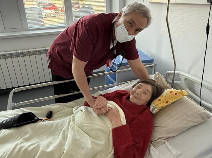 92-годишна жена е спасена