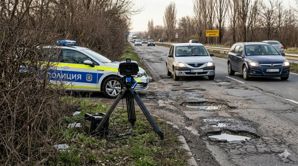 Лошото състояние на пътищата в България