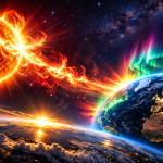 Магнитни бури на 18 март 2026: Кр индексът ще достига 3 Магнитни бури