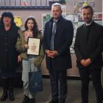 Наградената ученичка