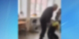 Охранител удря дете в Севлиево