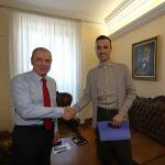 Проф. Сергей Игнатов и Димитър Бербатов