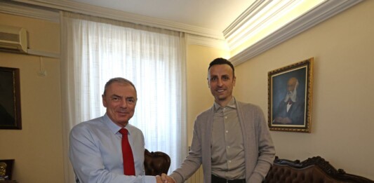 Проф. Сергей Игнатов и Димитър Бербатов