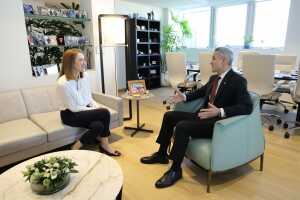 Роберта Мецола и Андрей Гюров