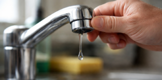 Спиране на водата