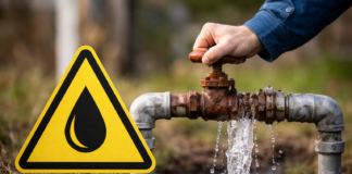 Спиране на водата