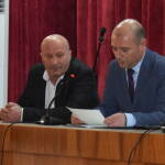 Старши комисар Георги Георгиев и Калоян Калоянов. Снимка: ОДМВР-Стара Загора