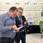 Трайков настоя „Уестингхаус“ по-бързо да построят новите блокове в АЕЦ „Козлодуй“ Трайчо Трайков в АЕЦ "Козлодуй"