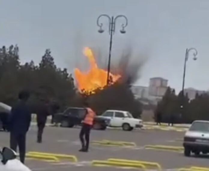 Взривът след атаката