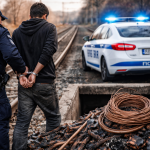 Млад мъж открадна кабел и го изгори, за да продаде медта в Бургас