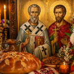 Имен ден, свещи