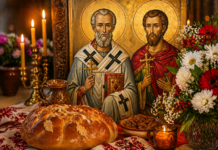 Имен ден, свещи