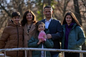 Иван Христанов със своето семейство