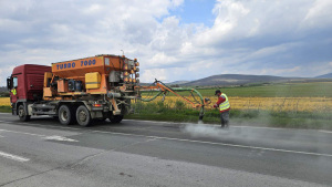 Изкърпването на асфалта