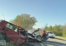 Катастрофа край Стара Загора. Снимка: Искра.бг