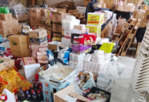 Нелегалният склад за храни