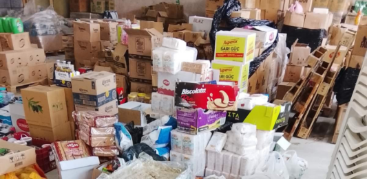 Нелегалният склад за храни