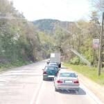 Тапа от автомобили след катастрофата