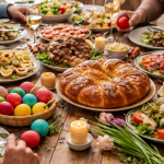 Празнична великденска трапеза